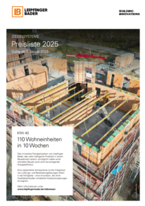 Vorschau Preisliste 2025