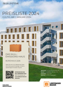 Vorschau Preisliste 2024