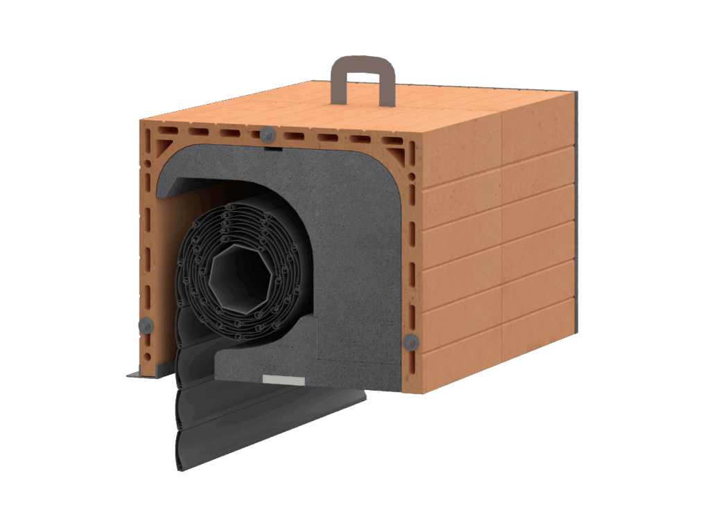 Massiver Rollladenkasten von Leipfinger-Bader.