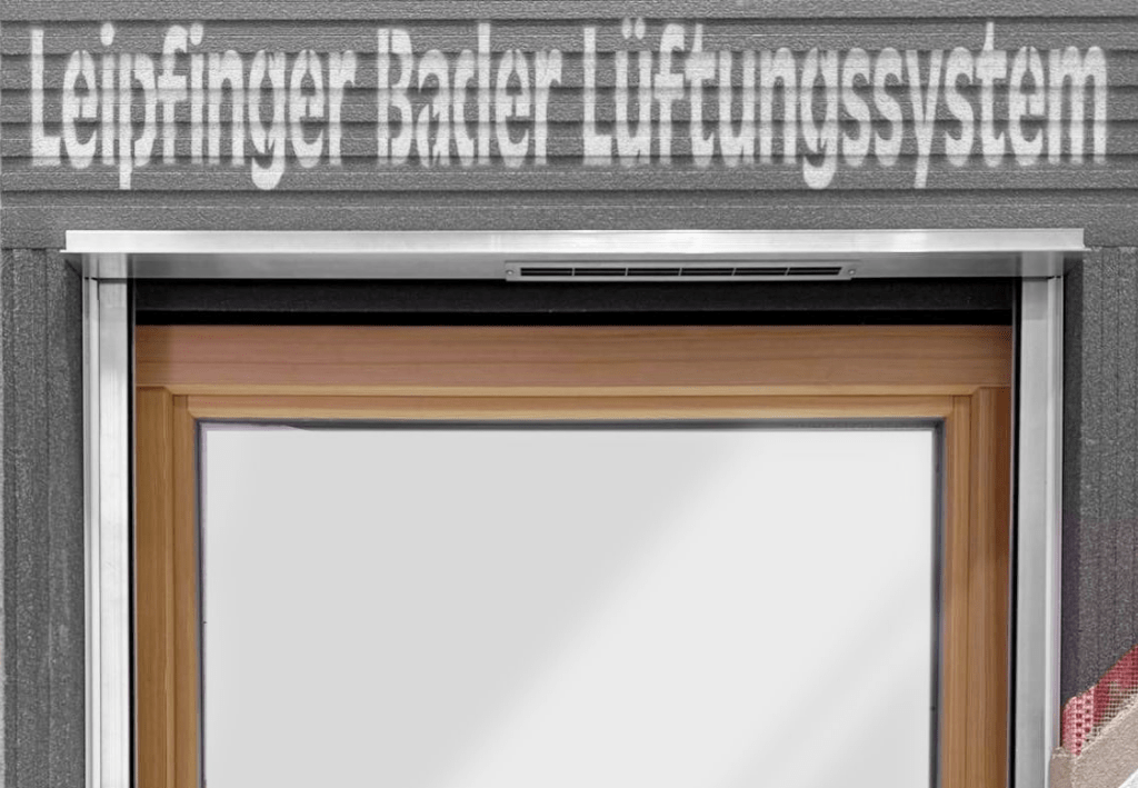Fensterzarge mit Dämmrahmen, Fensterbänken und Rollladenkasten mit unsichtbar integriertem Lüftungssystem: Leipfinger-Bader hat ein neues Fertigteil entwickelt. Der reduzierte Fensterrahmen sorgt für eine optische Aufwertung.