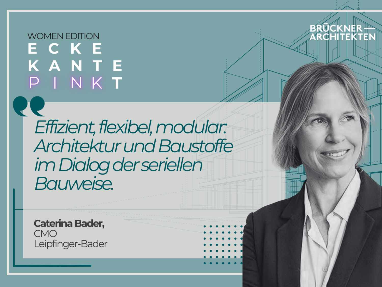 ECKE.KANTE.PINK(T) am 9.12.2025 mit Caterina Bader.