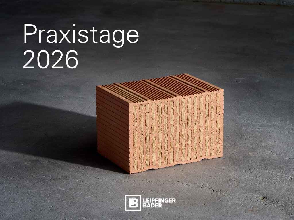 Leipfinger-Bader Praxistage 2026