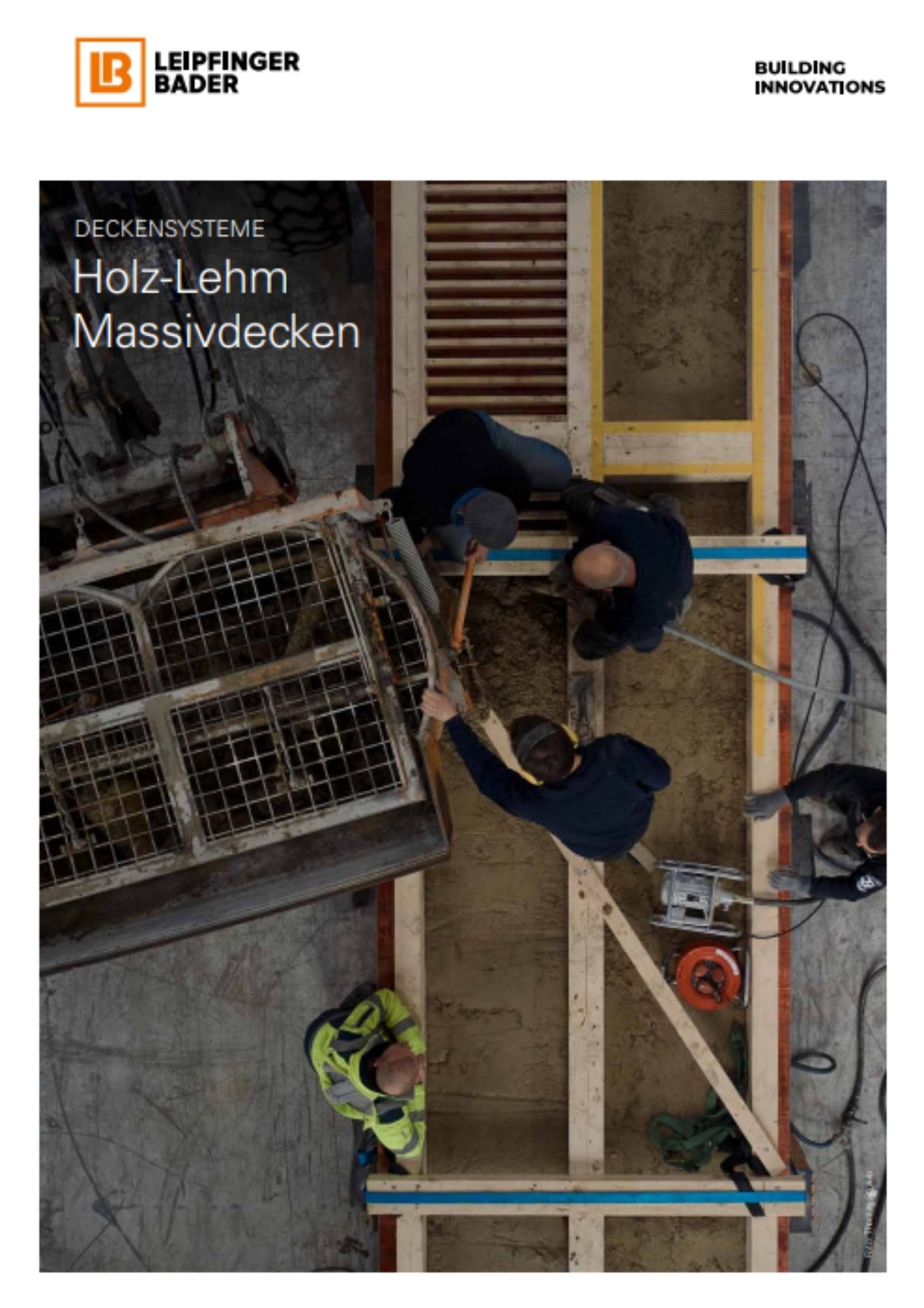 Holz-Lehm Massivdecke von Leipfinger-Bader