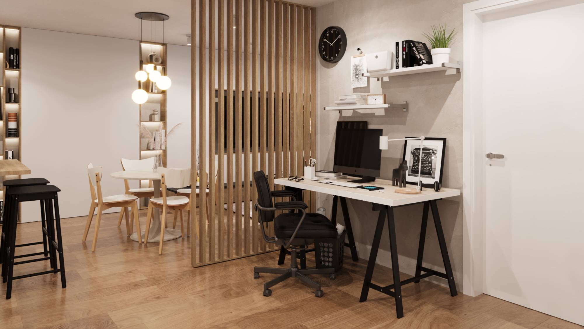 ZIEGELMODULE Leipfinger Bader Raumbeispiel 2-Zimmer-Apartment Möbelbeispiele