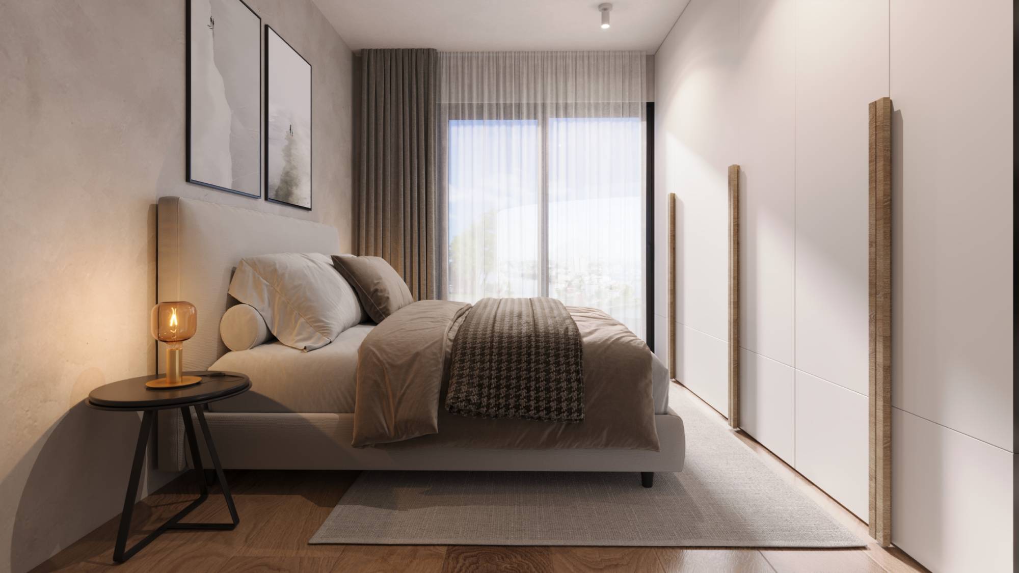 ZIEGELMODULE Leipfinger Bader Raumbeispiel 2-Zimmer-Apartment Möbelbeispiele