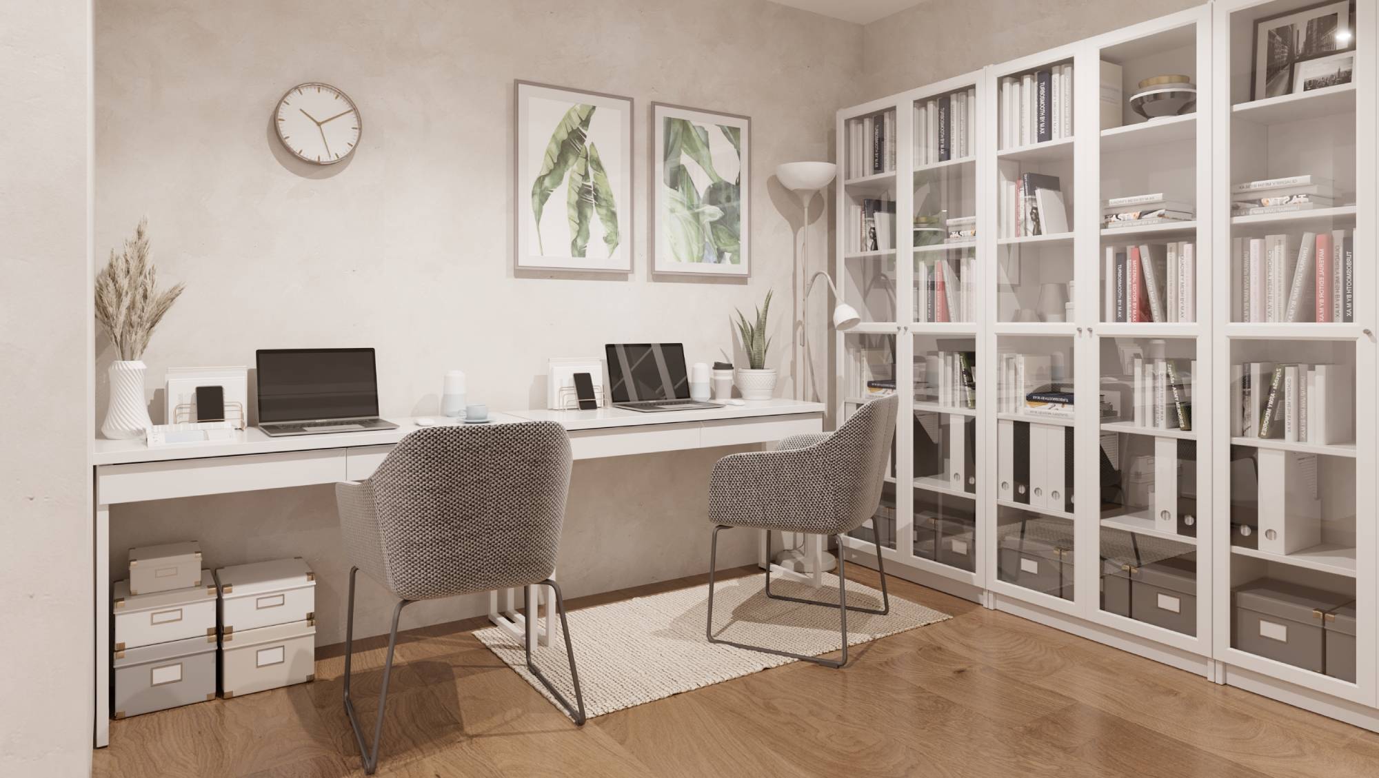 ZIEGELMODULE Leipfinger Bader Raumbeispiel 3-Zimmer-Apartment Möbelbeispiele