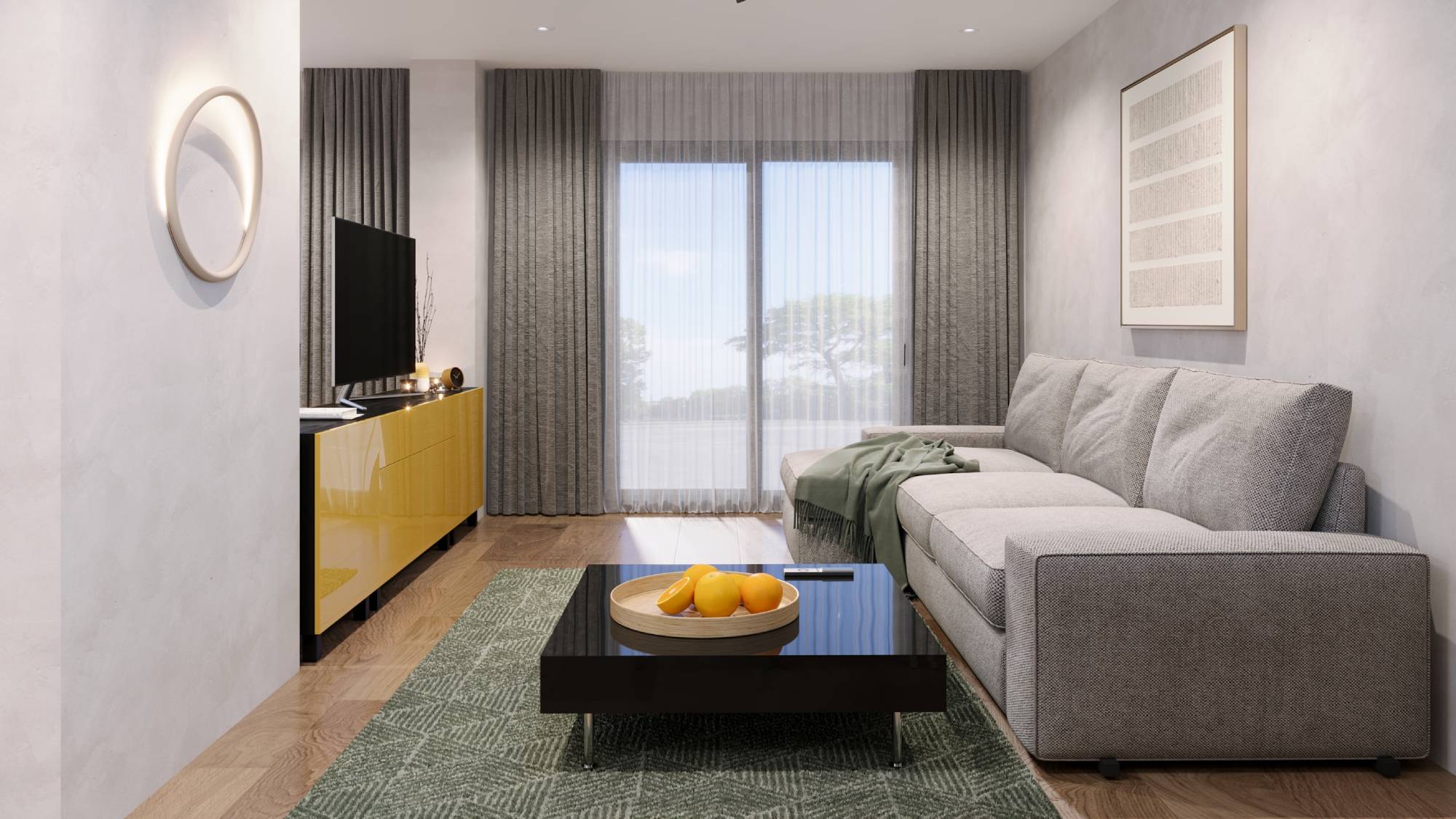 ZIEGELMODULE Leipfinger Bader Raumbeispiel Modular Modulhaus Doppelhaus Reihenhaus möbliert Beispiel