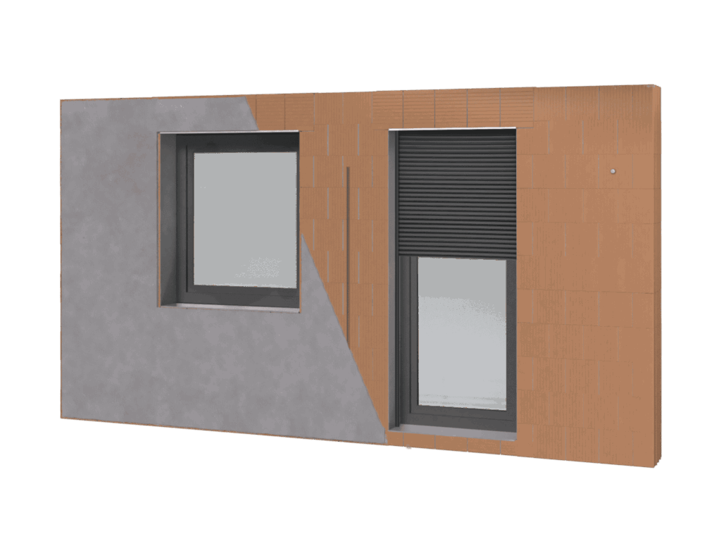 Ziegelfertigteil Rendering