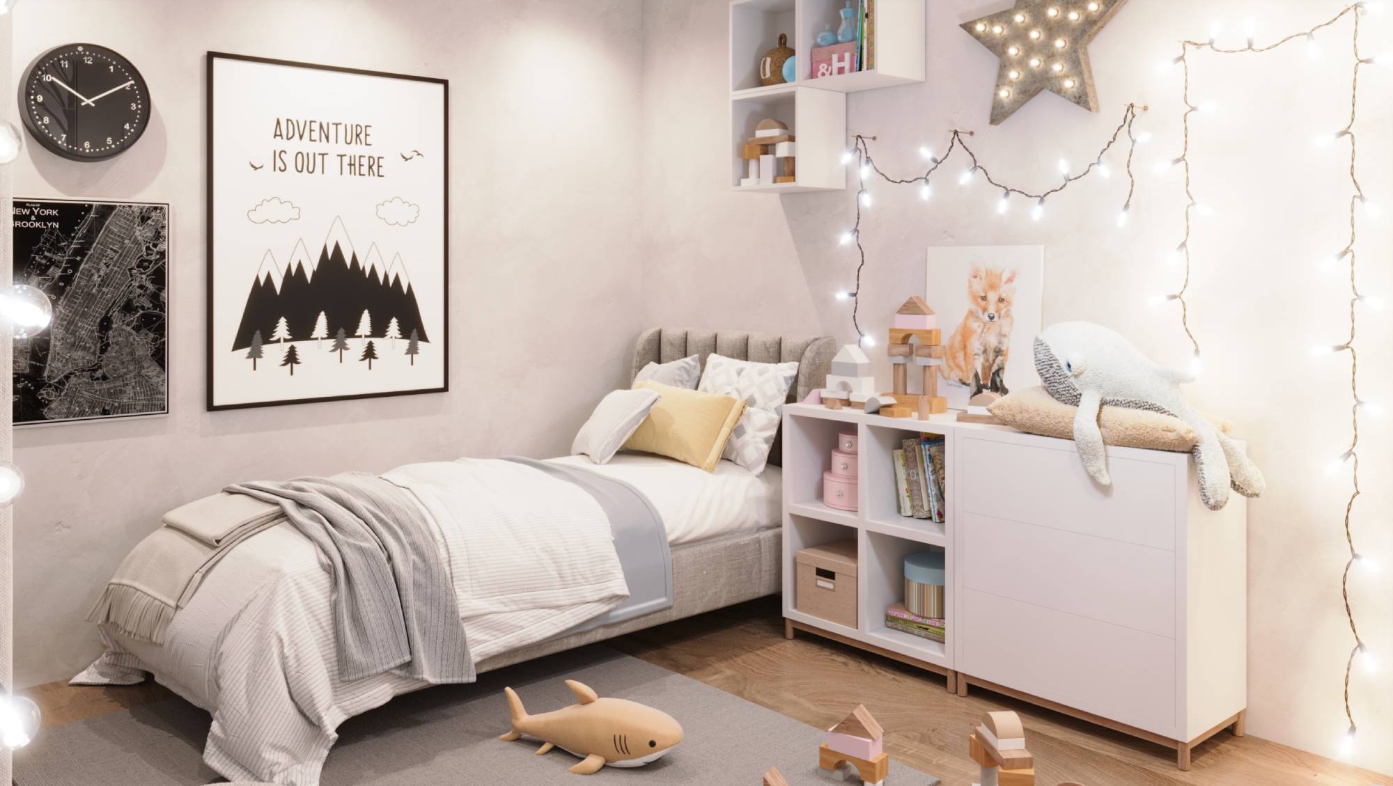 ZIEGELMODULE Leipfinger Bader Raumbeispiel 4-Zimmer-Apartment Möbelbeispiele Modulbau